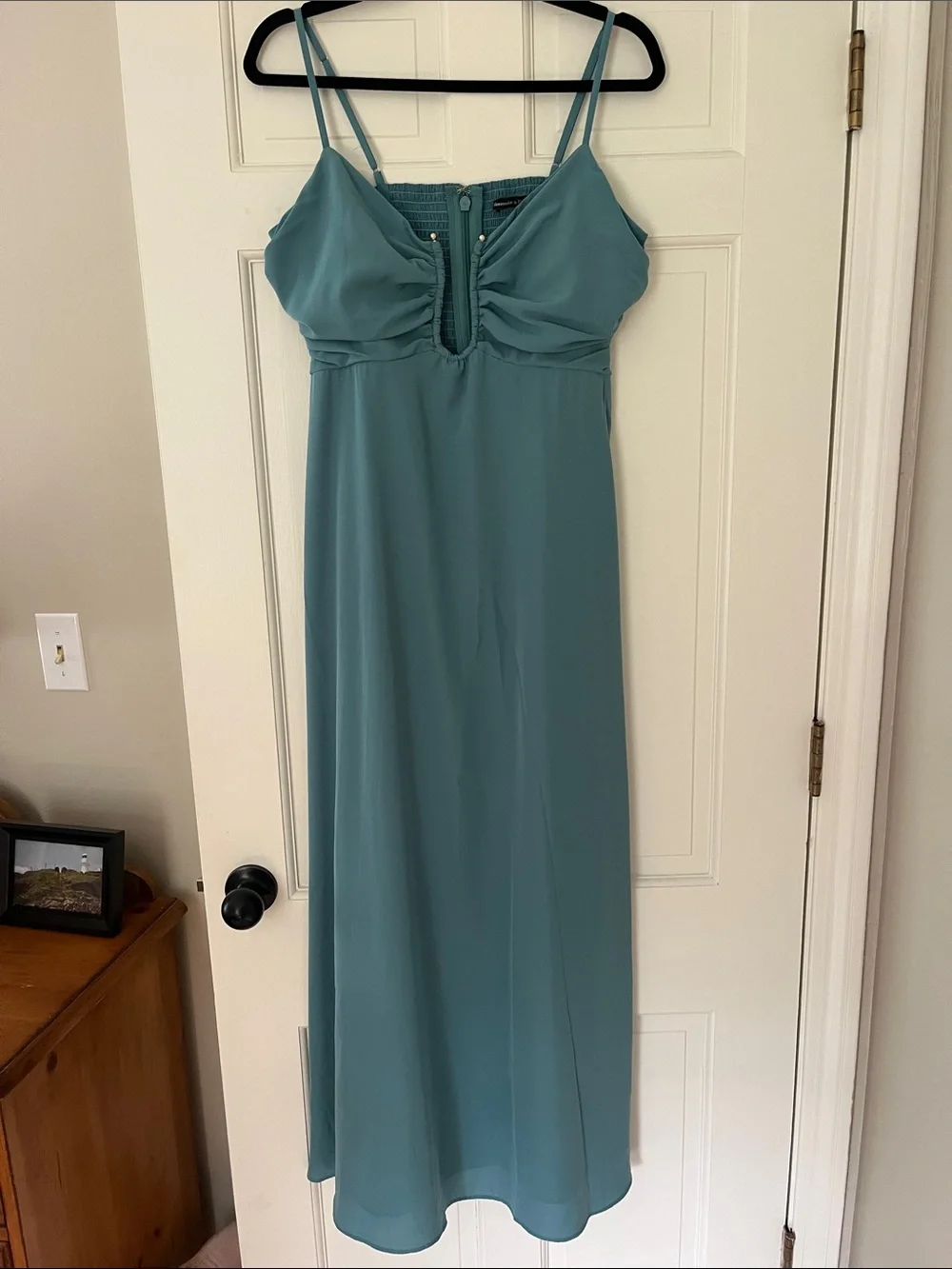 Abercrombie & Fitch Teal Maxi Dress